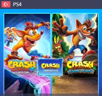 Crash Bandicoot - Quadrilogy Bundle