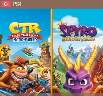 Crash Team Racing Nitro-Fueled + Spyro Bundle